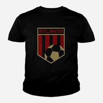 Atlanta Soccer Style Football Men Women Youth T-shirt | Crazezy