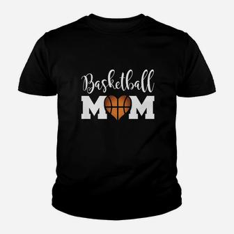 Basketball Mom For Women Love Bball Mother Youth T-shirt | Crazezy UK