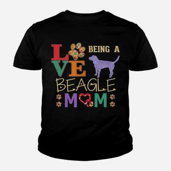Beagle Mom Gifts For Beagle Dog Lovers Youth T-shirt | Crazezy AU