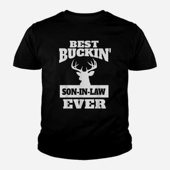 Best Buckin Son-In-Law - Deer Hunting Son-In-Law Youth T-shirt | Crazezy DE