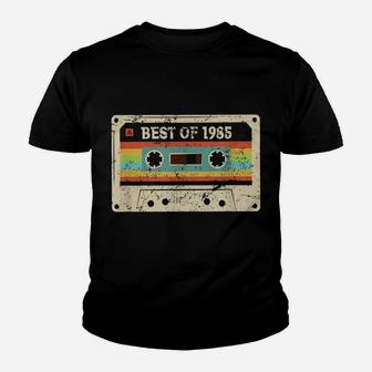 Best Of 1985 Funny Vintage 35Th Birthday Gift For Men Women Youth T-shirt | Crazezy