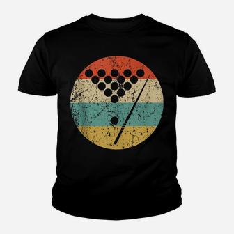 Billiards Vintage Retro Pool Youth T-shirt | Crazezy AU