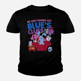 Blue's Clues & You Group Shot Just Figured Out Blue's Clues Youth T-shirt | Crazezy CA