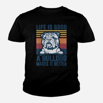 Bulldog Gifts For Women Men Dog Dad Dog Mom English Bulldog Youth T-shirt | Crazezy DE
