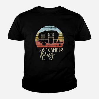 Camper King Classy Sassy Smart Assy Matching Couple Camping Youth T-shirt | Crazezy AU