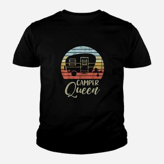 Camper Queen Classy Sassy Smart Assy Youth T-shirt | Crazezy