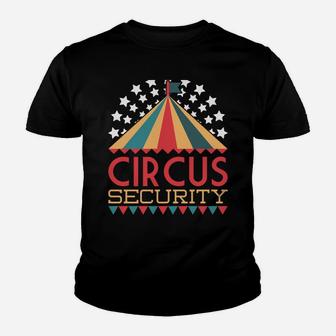 Carnival Costume Circus Security Event Staff Circus Youth T-shirt | Crazezy