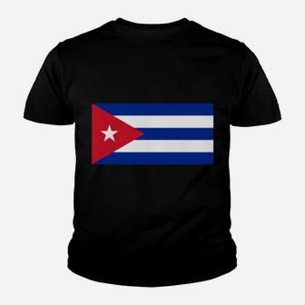 Cubanita Cuba Cuban Flag Sweatshirt Youth T-shirt | Crazezy