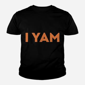Cute Matching Couples Outfit She's My Sweet Potato I Yam Set Youth T-shirt | Crazezy