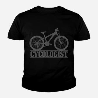 Cycologist Mountain Bike Mtb Downhill Cycling Funny Gift Youth T-shirt | Crazezy AU