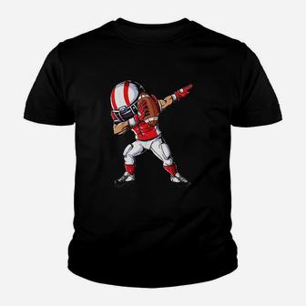 Dabbing Football Dab Dance Funny Gifts Youth T-shirt | Crazezy