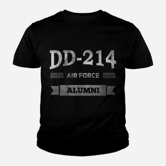 Dd-214 Air Force Alumni Vintage Veteran Birthday Military Youth T-shirt | Crazezy