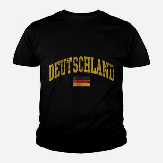 Deutschland Flag Of German Pride Germany Flag Youth T-shirt | Crazezy