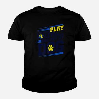 Dog Mom Dad Volleyball Funny Player Coach Gift Youth T-shirt | Crazezy AU