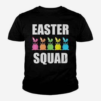 Easter Squad Funny Egg Hunting Family Matching Gift T Shirt Youth T-shirt | Crazezy