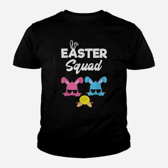 Easter Squad Shirt Family Matching Easter Outfit Egg Hunting Youth T-shirt | Crazezy
