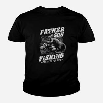 Father And Son Fishing Partner For Life Father Day Youth T-shirt | Crazezy