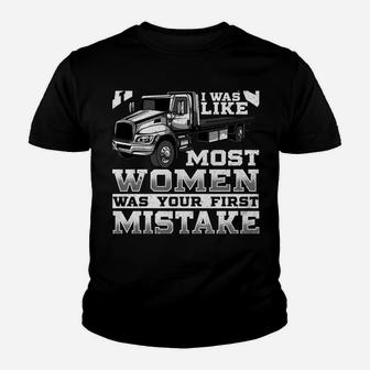 Female Tow Truck Driver Women Tow Truck Gift Youth T-shirt | Crazezy