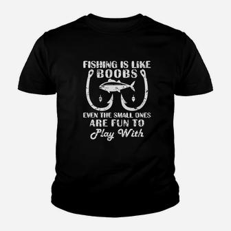 Fishing Is Like Cute Fishing Funny Quote Gifts Youth T-shirt | Crazezy