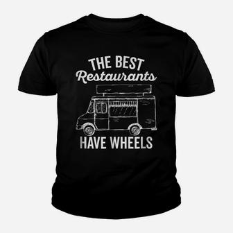 Food Truck For Taco Truck Chef And Culinary Cook Youth T-shirt | Crazezy UK