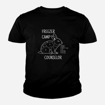 Freezer Camp Rabbit Meat Funny Homestead And Hunter Youth T-shirt | Crazezy DE