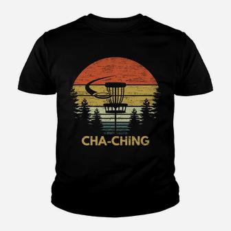 Funny Cha-Ching Disc Golf Basket Satisfying Sound Gift Youth T-shirt | Crazezy DE
