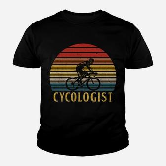 Funny Cycologist Shirt Bicycle Bike Rider Cool Gift Vintage Youth T-shirt | Crazezy UK