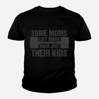Funny Fit Mom Exercise Fitness Gym Mommy For Women Youth T-shirt | Crazezy