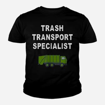 Funny Garbage Man Saying Trash Man Garbage Truck Driver Gift Youth T-shirt | Crazezy