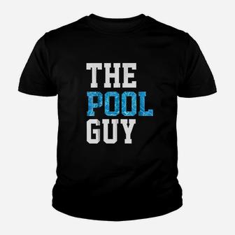 Funny Pool Guy For Swimming Pool Expert Youth T-shirt | Crazezy
