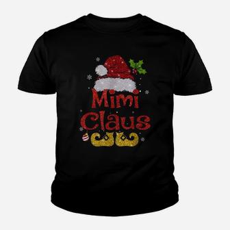 Funny Santa Mimi Claus Christmas Family Gifts Youth T-shirt | Crazezy UK