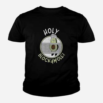 Funny Volleyball Block Training Design For An Avocado Lover Youth T-shirt | Crazezy AU