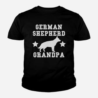 German Shepherd Grandpa Mens Baseball T-shirt Youth T-shirt | Crazezy