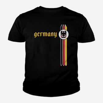 Germany Soccer - German Flag Jersey - Deutschland Sweatshirt Youth T-shirt | Crazezy