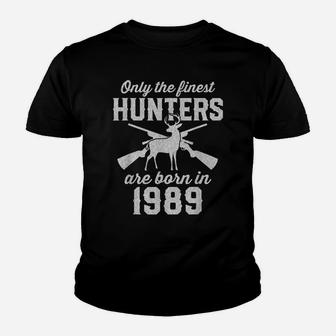 Gift For 31 Year Old Deer Hunter 31St Birthday 1989 Hunting Youth T-shirt | Crazezy