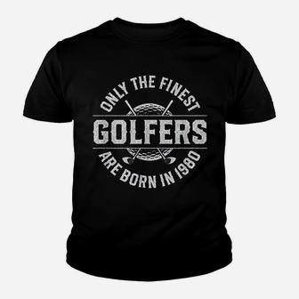 Gift For 41 Year Old Golfer Golfing 1980 41st Birthday Youth T-shirt | Crazezy