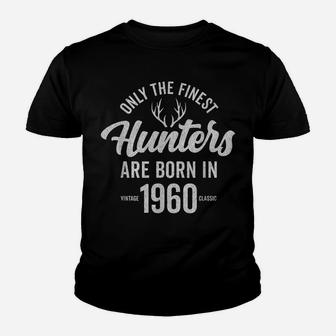 Gift For 60 Year Old Deer Hunting Hunter 1960 60Th Birthday Youth T-shirt | Crazezy DE