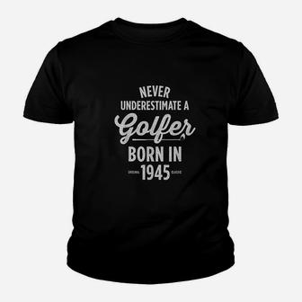 Gift For 76 Year Old Golfer Golfing 1945 76th Birthday Youth T-shirt | Crazezy
