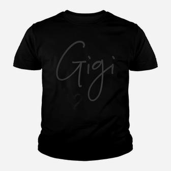 Gigi Grandma Women Christmas Gifts Mothers Day Grandkids Youth T-shirt | Crazezy