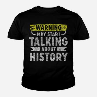 I Love History Shirt Funny History Lover Gift Youth T-shirt | Crazezy CA