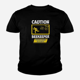 If You See Me Running Bee Keeper Beekeeping Funny Youth T-shirt | Crazezy AU