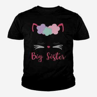 Kitty Cat Big Sister Shirt I'm Going To Be A Big Sister Tee Youth T-shirt | Crazezy AU