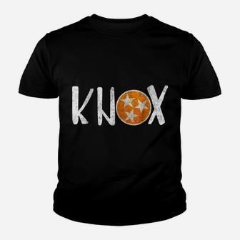 Knox Vintage Distressed Knoxville Tennessee Football Shirt Youth T-shirt | Crazezy DE