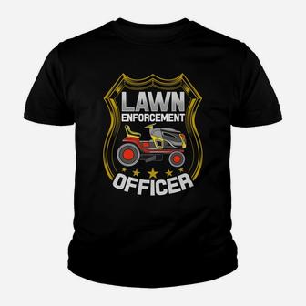 Lawn Enforcement Officer Youth T-shirt | Crazezy AU
