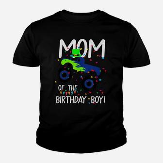 Leprechaun Monster Truck Party Mom Of Birthday Boy Youth T-shirt | Crazezy