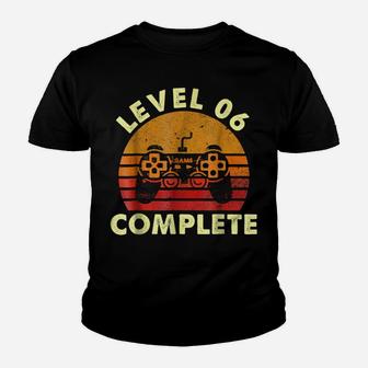 Level 6 Complete Vintage Celebrate 6Th Wedding Youth T-shirt | Crazezy