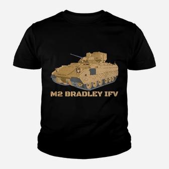 M2 Bradley IFV US Army American Infantry Fighting Vehicle Youth T-shirt | Crazezy
