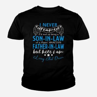 Mens Birthday Gift From Father-In-Law To Son-In-Law Youth T-shirt | Crazezy