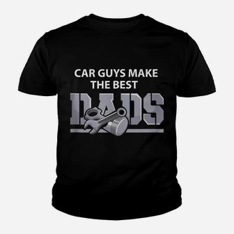 Mens Car Guys Make The Best Dads Shirt Father Muscle Car Daddy Youth T-shirt | Crazezy