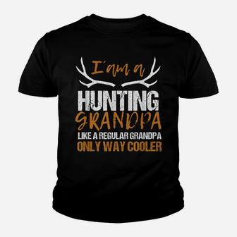 Mens Deer Hunting Grandpa Design, Deerhunter Youth T-shirt | Crazezy